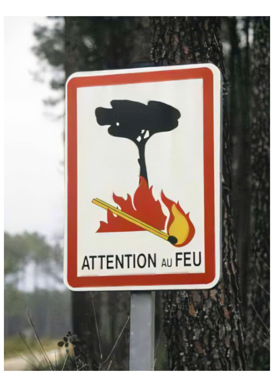 attention au feu