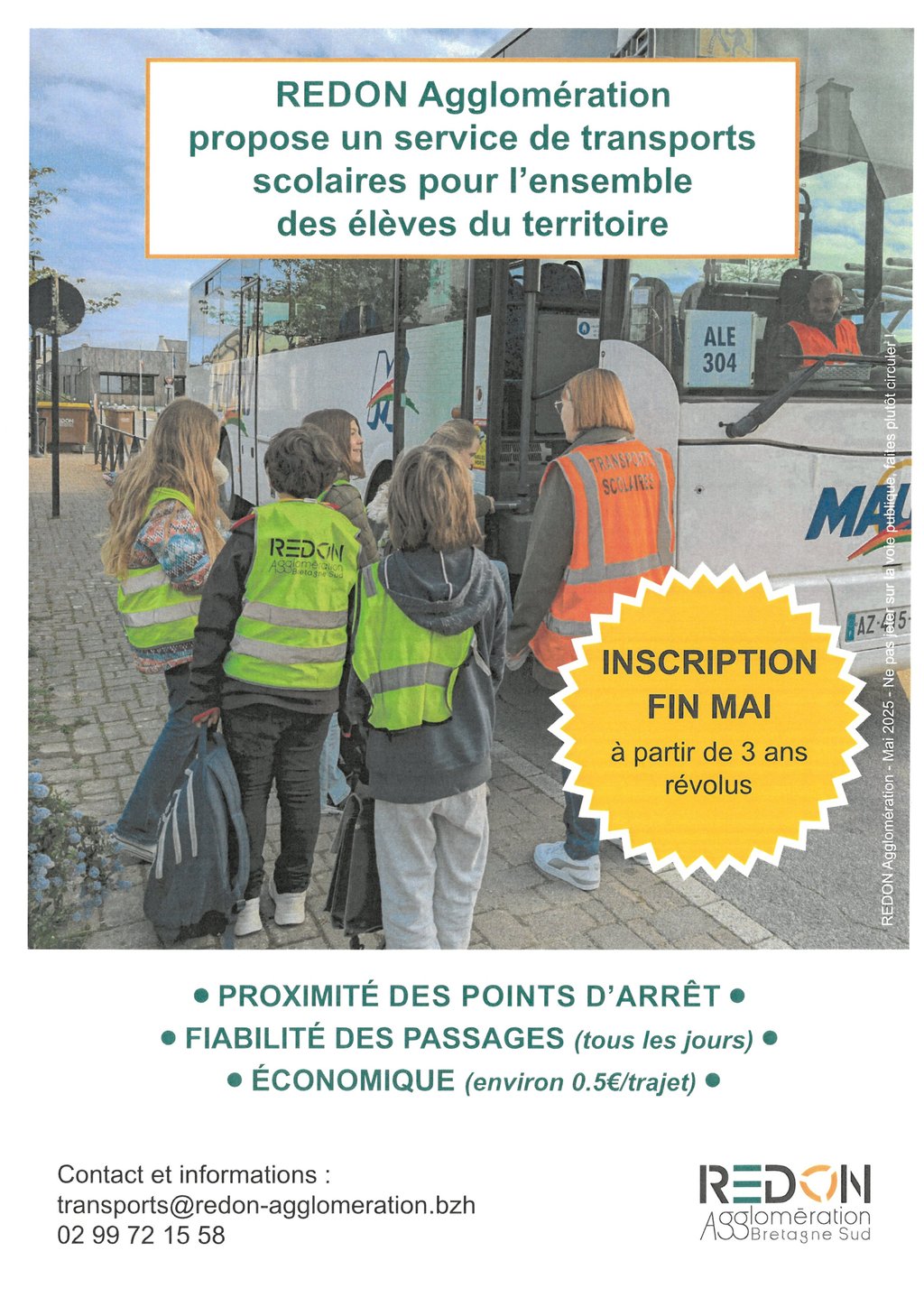 inscriptions transports