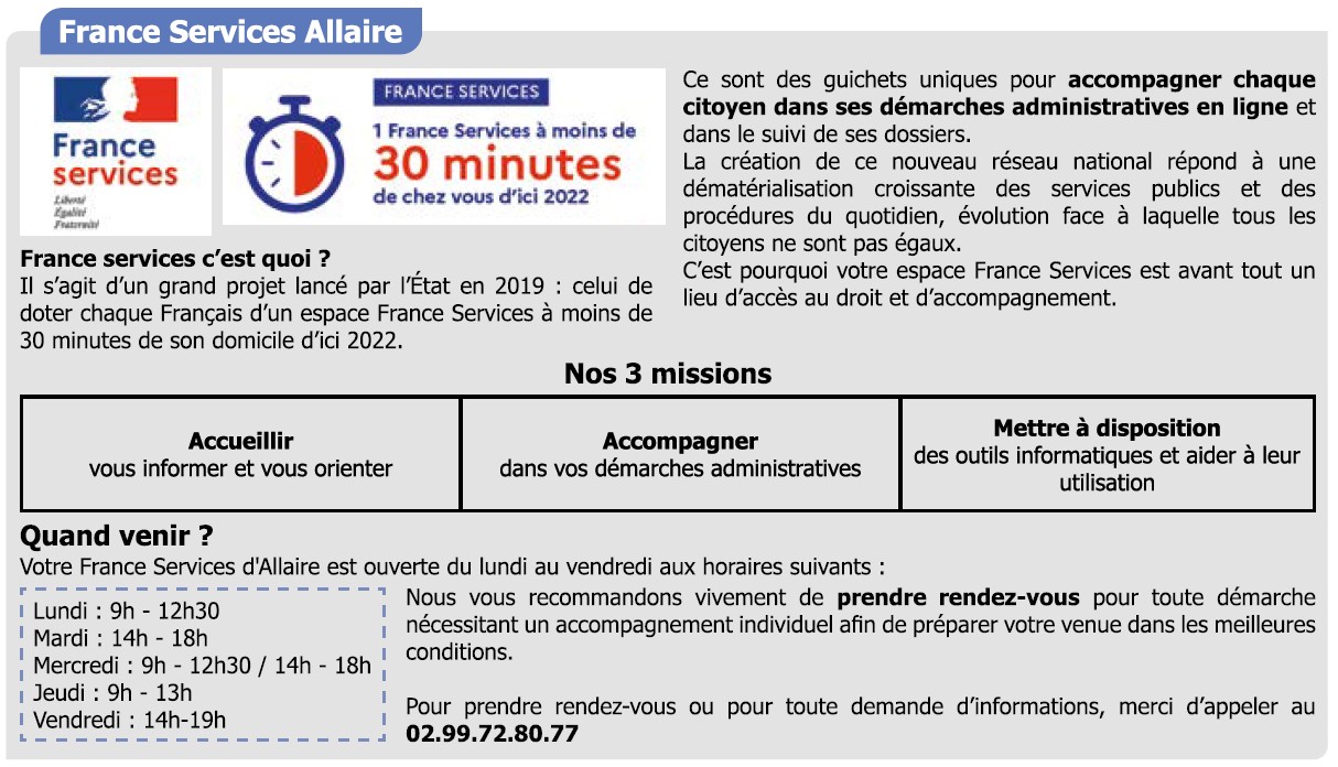 france services allaire
